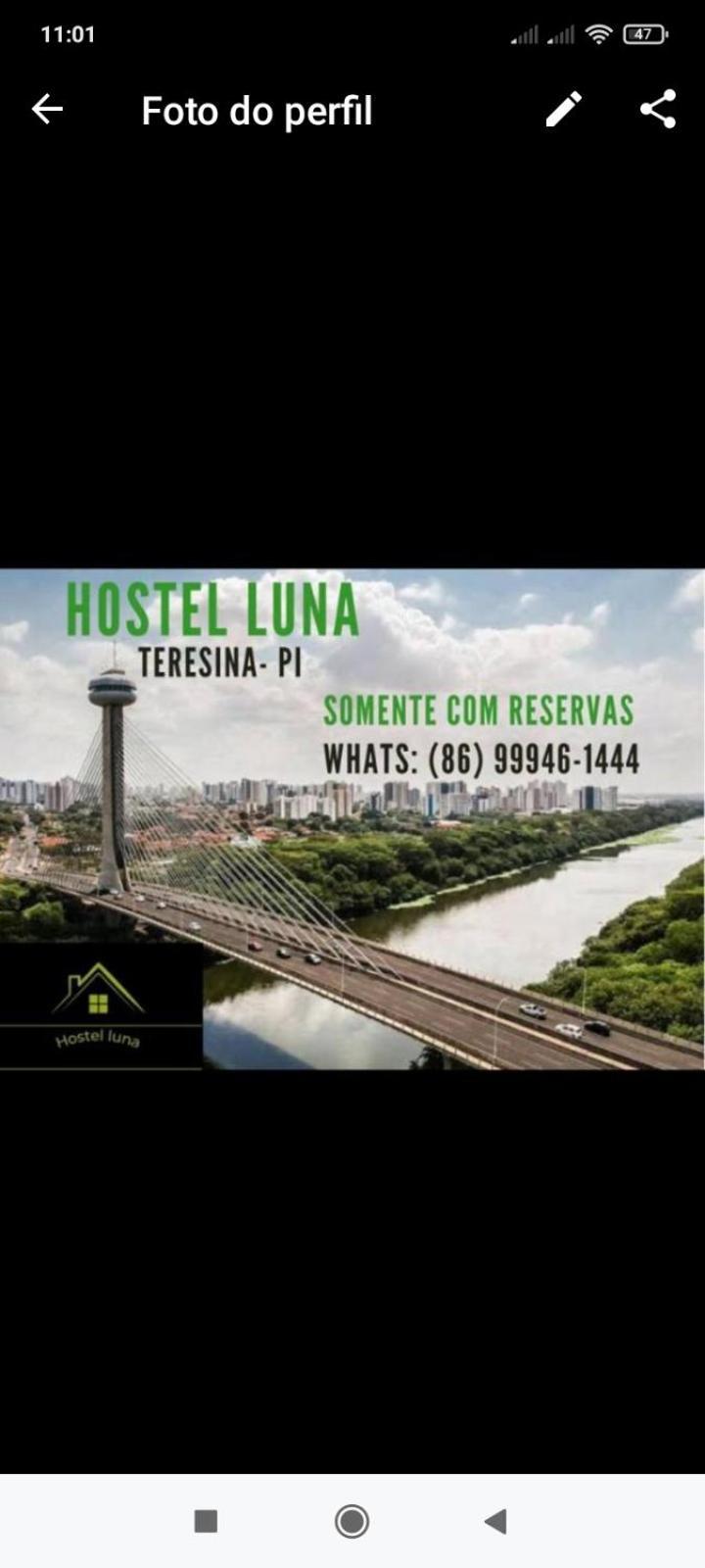 Hostel Luna Teresina Ngoại thất bức ảnh